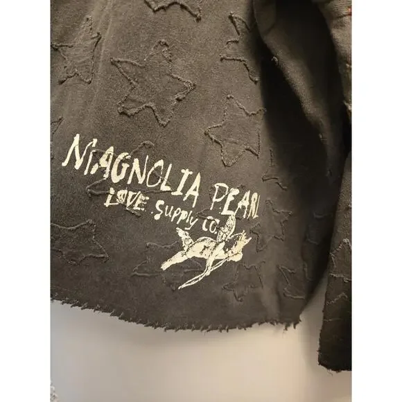 Magnolia Pearl Star Applique Fritza Hoodie - Picture 8 of 8